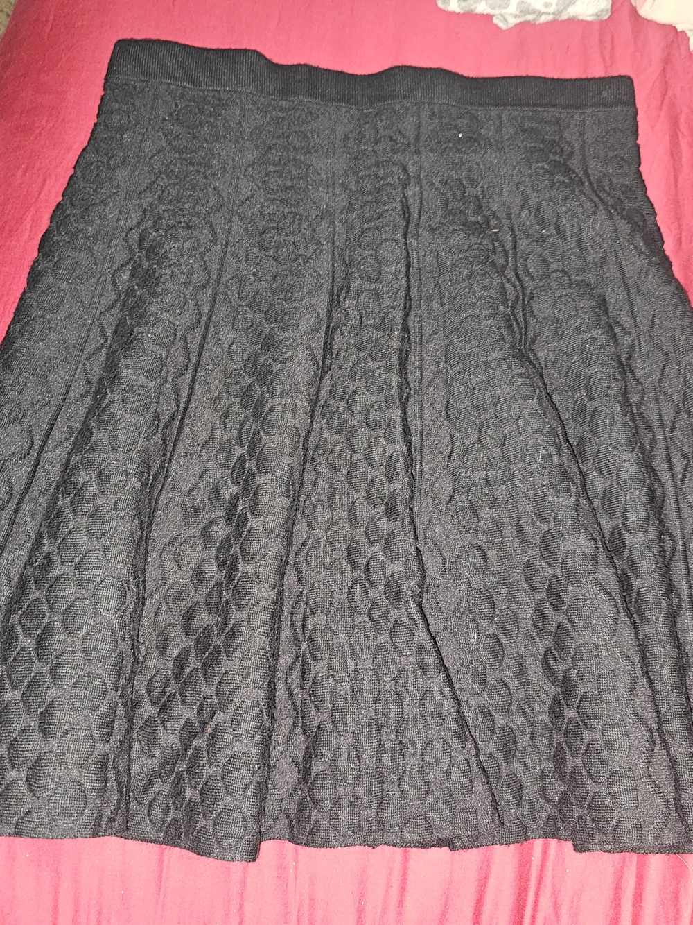 Chelsea & Theodore Black Knit Bottoms